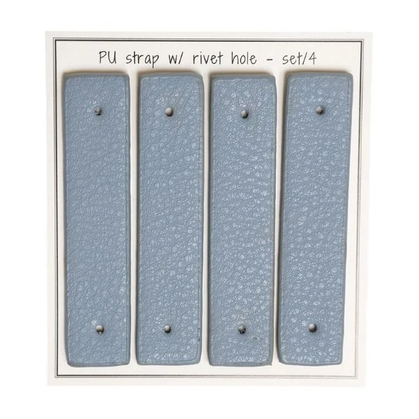 Go Handmade Remme til nitter, 8,5 x 1,8 cm, 4 stk